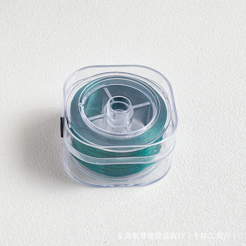 カラフルなフラットシルク弾性糸ビーズビーズ糸 diy ブレスレットロープ靱性タイトな弾性耐摩耗性ブレスレット弾性糸|undefined