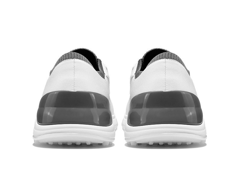 Giày golf nam PGM dây núm vặn, lỗ thoáng khí, chống trượt — Xz264-trắng Xám [lỗ thông hơi] chi tiết 12