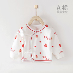 半背衣新生兒春秋無骨a類初生兒衣服嬰兒和尚服寶寶新生兒上衣