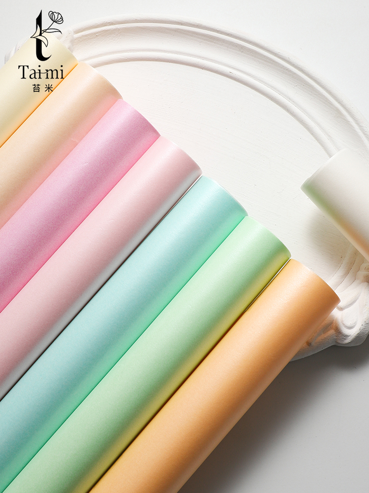 35g de papel perlado Sydney flor de flores impermeable material floral de embalaje de postre pastel de papel de horneado