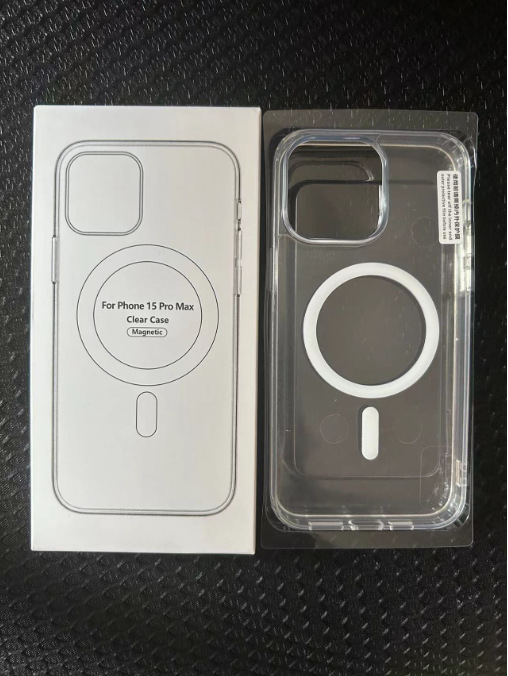 iPhone17 磁気吸着電話ケース、Apple 16 ワイヤレス充電透明磁気吸着ケース、MagSafe15 電話ケースに適しています。|undefined