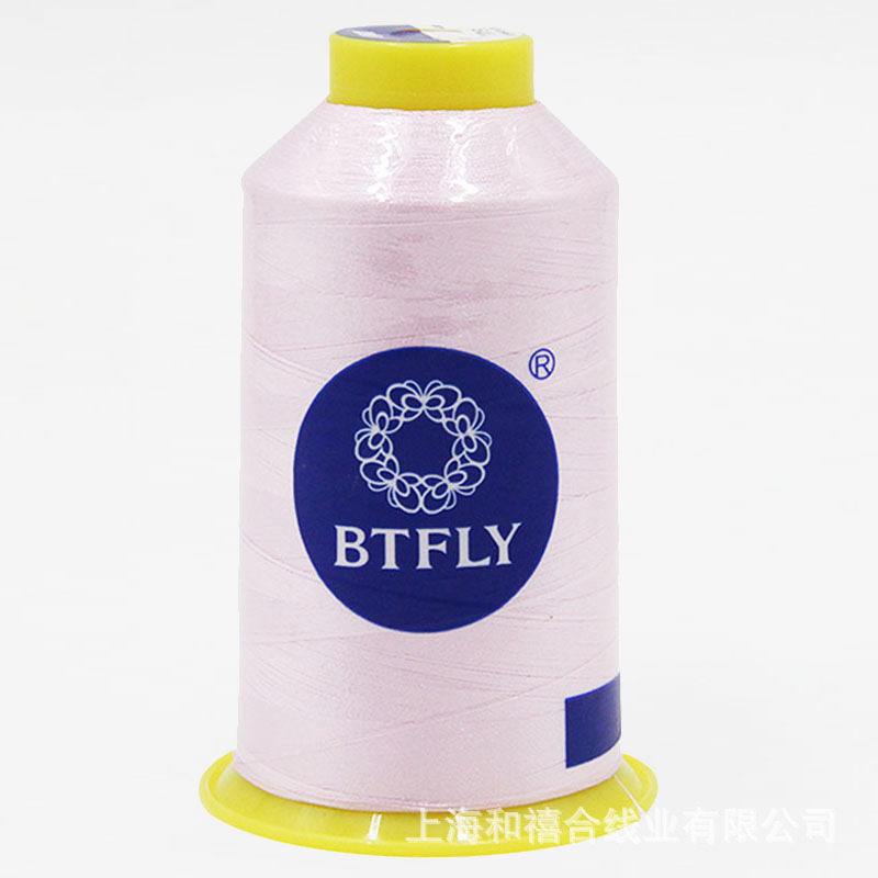 Mariposa marca hilo de bordado 108D / 2 hilo de bordado de poliéster de alta temperatura no desvanecerse calidad ecológica resistente al lavado brillante