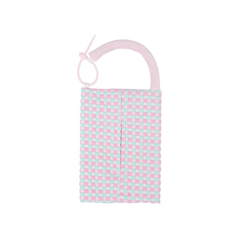 Lindo conejo, toalla de papel de coche, bolsa colgante, caja de cartón para coche, asiento interior, almacenamiento 2025, nueva muñeca colgante image 17