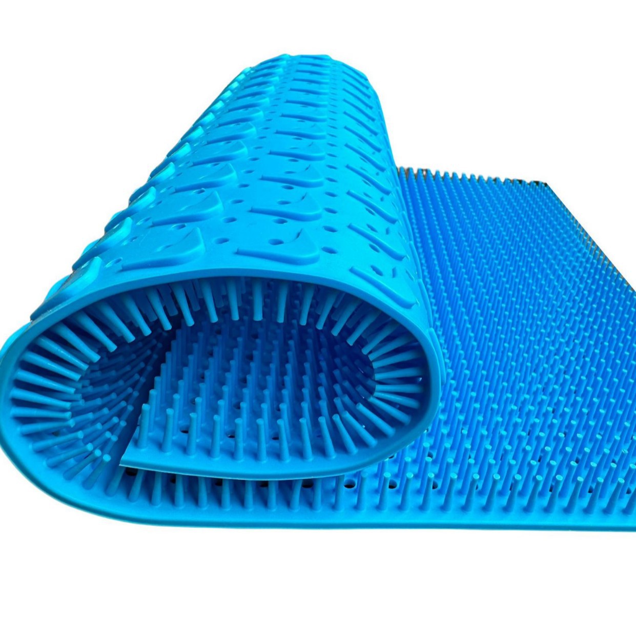 定制医用硅胶垫长齿耐高温硅胶垫消毒医用防滑缓冲垫大尺寸刺针垫