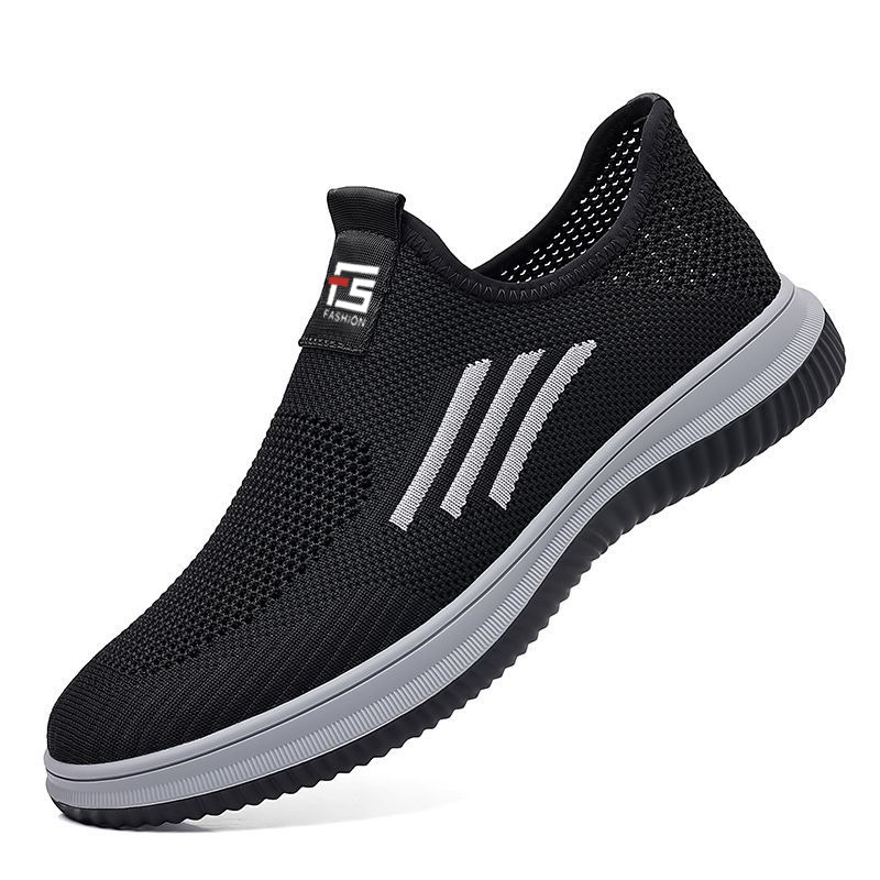 Zapatos de hombre de verano nuevos zapatos casuales transpirables de malla delgados zapatos de deporte huecos de moda para hombres
