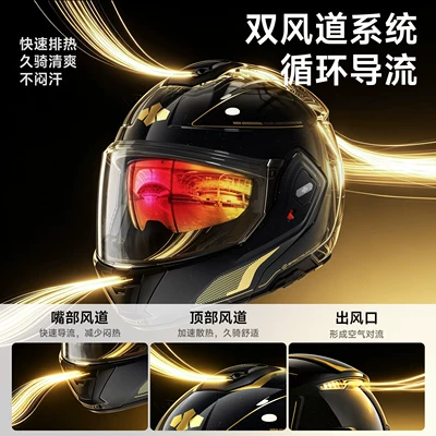 Helmet, All-Season Sun Protection Full-Face — Motosiklet kaskı (dəbilqə)