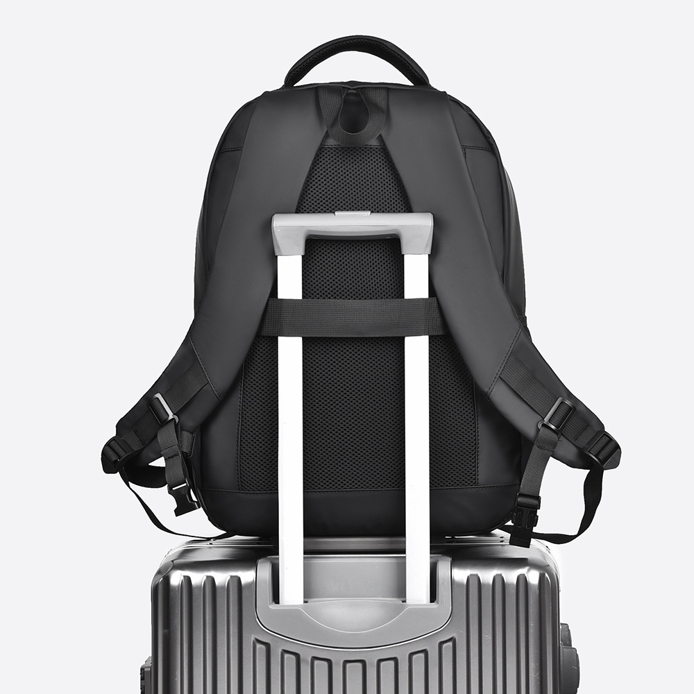 Logo2024 nueva mochila de computadora de gran capacidad para hombre de cercanías, mochila impermeable, mochila de viaje de negocios