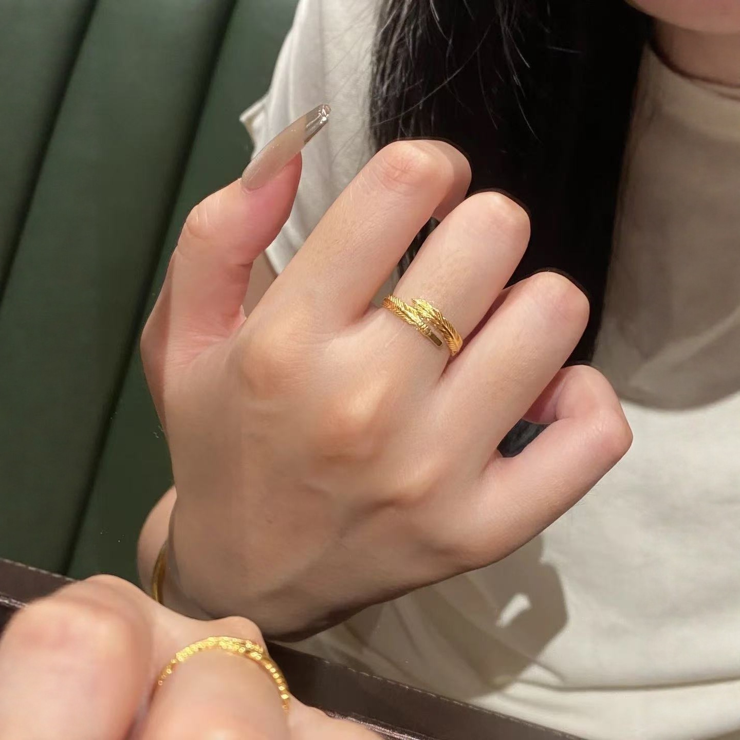 Funkelnder Designer Ring Für Damen, Elegant Und Bequem_voghion.com