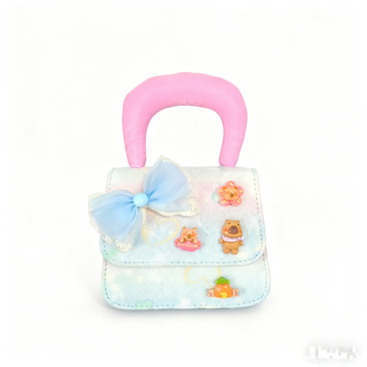 Cartoon adorable arco princesa bolso de Año Nuevo para niños bolso de mochila cadena pequeña bolsa de accesorios de viento fragante