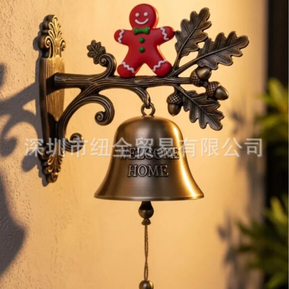 跨境热销Christmas Welcome Doorbell圣诞节欢迎门铃|undefined