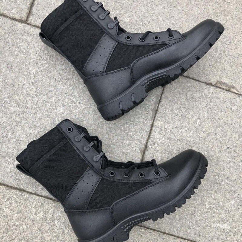 Summer Breathable 017 Combat Training Boots Men's Genuine Training Boots Waterproof High-Top Women's Outdoor Spring & Fall Mountaineering Training Boots Summer Breathable 017 Combat Training Boots Men's Genuine Training Boots Waterproof High-Top Women's Outdoor Spring & Fall Mountaineering Training Boots
