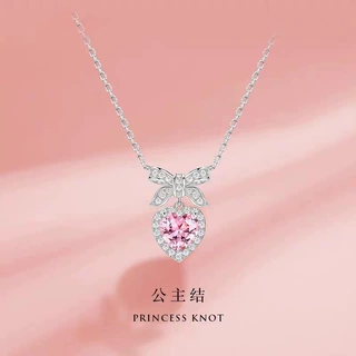 白铜灵动结系列公主结项链配饰女生款在逃轻奢小众高级精致感饰品