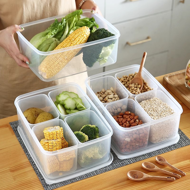 Refrigerator fresh -keeping box meat storage box Food -grade frozen output frozen meat division box storage box storage box 4