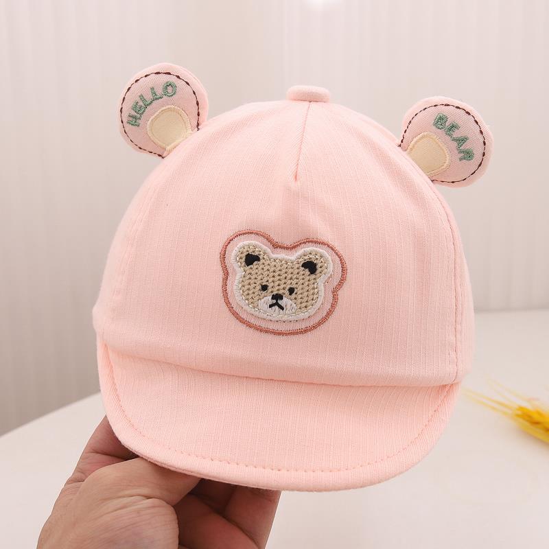 Sombreros para bebés primavera y otoño nuevos niños gorras de lengua de pato lindas gorras de béisbol para bebés super lindos niños sombreros de protección solar