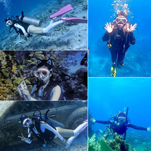 ◉潜行者户外mm猫咪潜水帽卡通头套可爱专业保暖男女装备游泳露