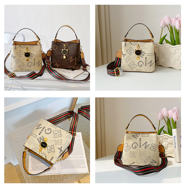 Frauen 2023 Neue Trendy Sommer High-End-Wasser Eimer Mode Alter Reduziert Umhängetasche Modische Handheld_voghion.com