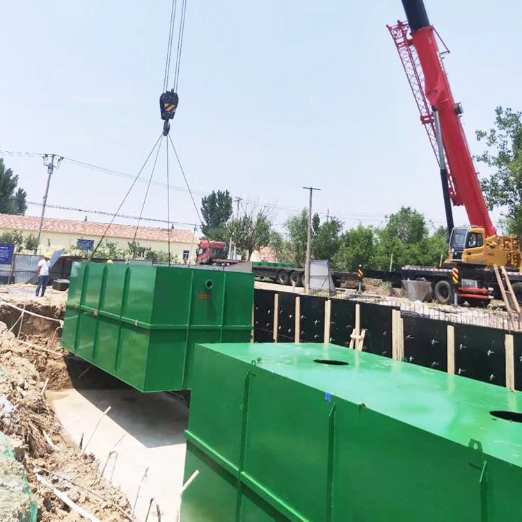 planta de bombeo prefabricada integrada recolección de lluvia elevador enterrado tipo fibra de vidrio tubo dispositivo de tratamiento de aguas residuales