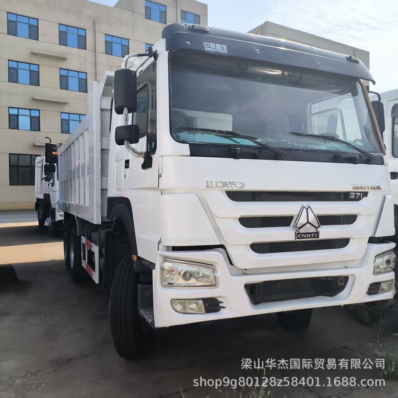 Cross-Border Sinotruk Howo Dump Truck 6X4 Horsepower 375 Euro Ii Export Second-Hand African Dump Truck