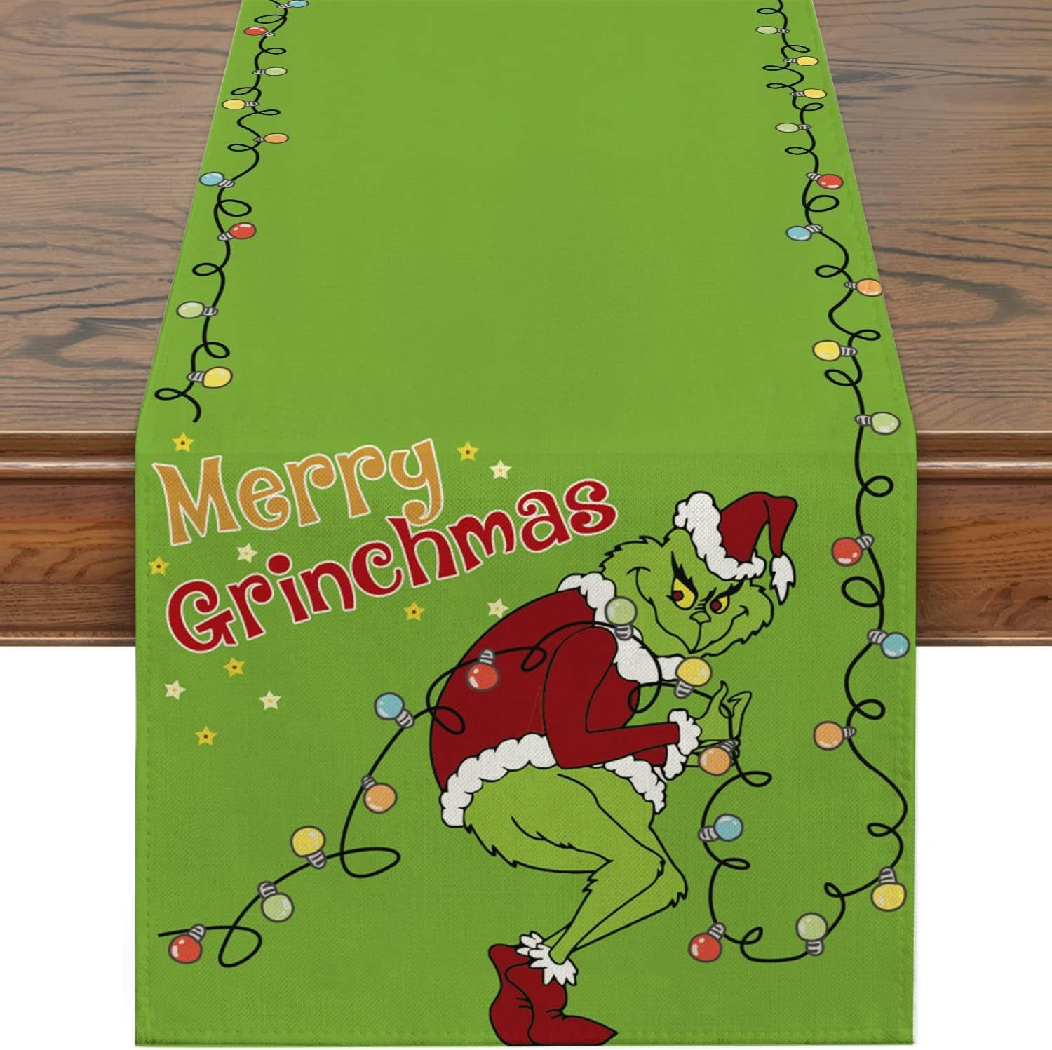 Camino de mesa navideño, decoración de mesa de comedor para el hogar, estilo europeo y americano, mantel nórdico, patrón a cuadros para mesa de té.