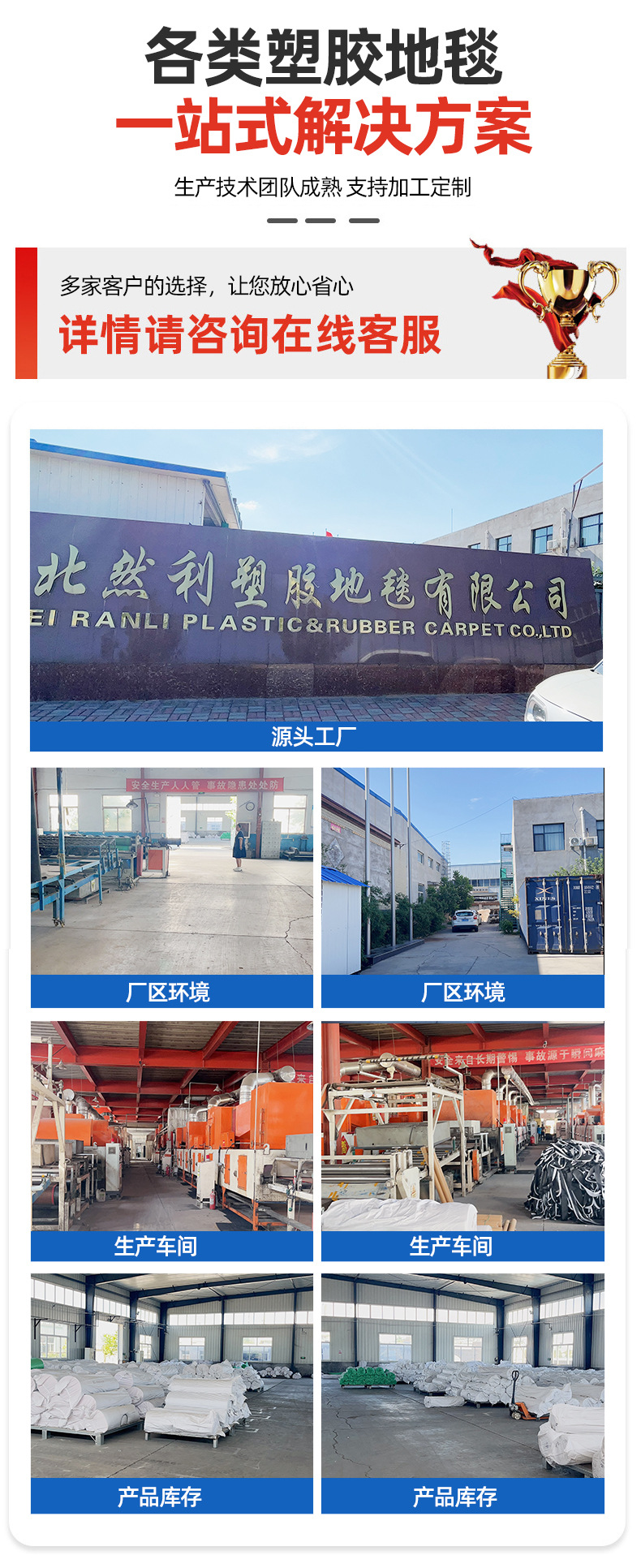 Factory Direct Sales Pvc Coil Floor Mats, Flat Bottom Plastic Floor Mats, Pvc Carpet Car Entrance Floor Mats