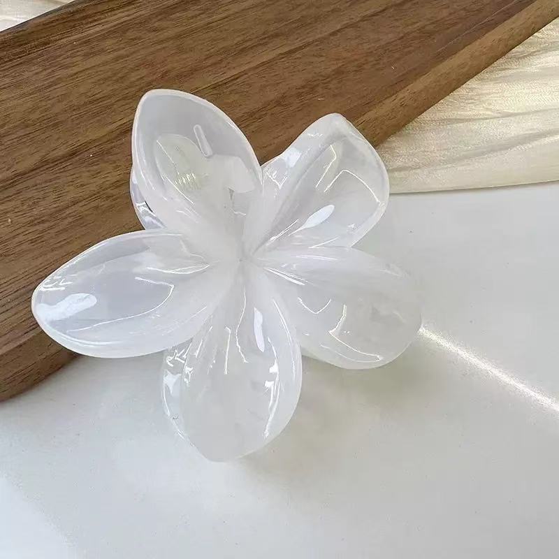 Nuevo cross-border mármol agarrar clips dulce y fresco huevo flor clips de cabello verano de alta calidad tiburón clips de cabello image 24