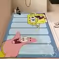 SpongeBob SquarePants Type A 실크 후프 욕실 매트
