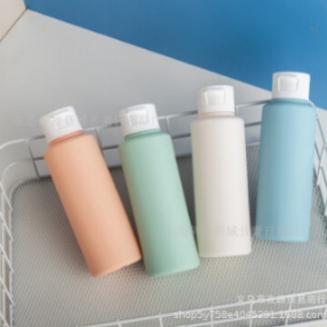 50mlマカロンチューブ押し出し旅行分注ボトルセットスエード化粧品ローションシャンプー分注ボトル|undefined