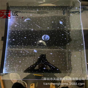 供应光学级高透导光PC薄膜印刷面板耐温导光片星空灯发光键盘PC-阿里巴巴
