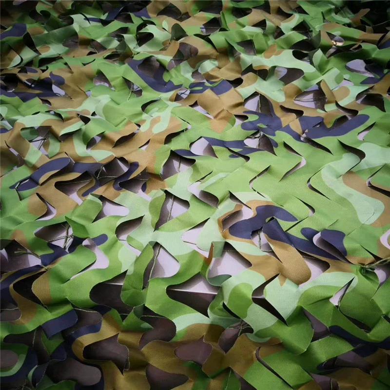 Камуфляжная сетка двухслойная камуфляжная сетка камуфляжная сетка наружный кемпинг декоративная анти-аэрофотосъемка солнцезащитная сетка