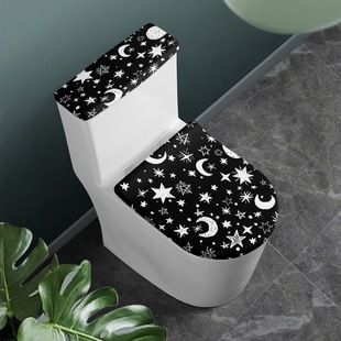 2024 Toilet Cushion Cushion Vintage Star Four Seasons Universal Toilet Cover Amazon RV Toilet Cover