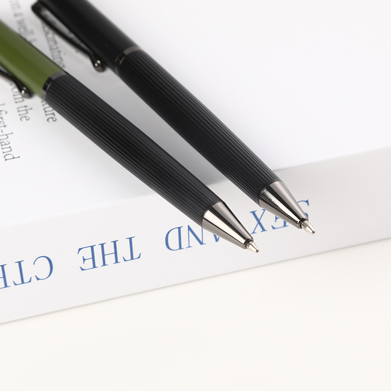Fabricante al por mayor bolígrafo de metal de alta calidad regalos de negocios grabado bolígrafo de metal logotipo láser