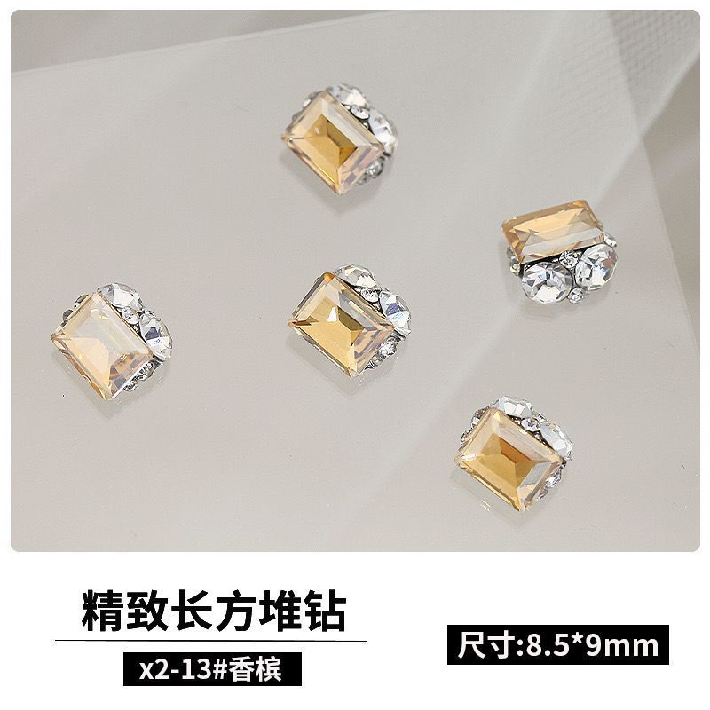 2#(새로운 직사각형 다이아몬드) 샴페인.