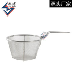 304ステンレスの揚げかごの揚げ漏れ網のかごの茹で麺のすくい面のスプーンの揚げかごの揚げ鍋の油鍋の麻辣热の濾過網