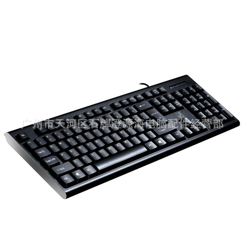 追光豹Q9有线键盘 PS2圆口USB笔记本台式电脑办公打字家用键盘