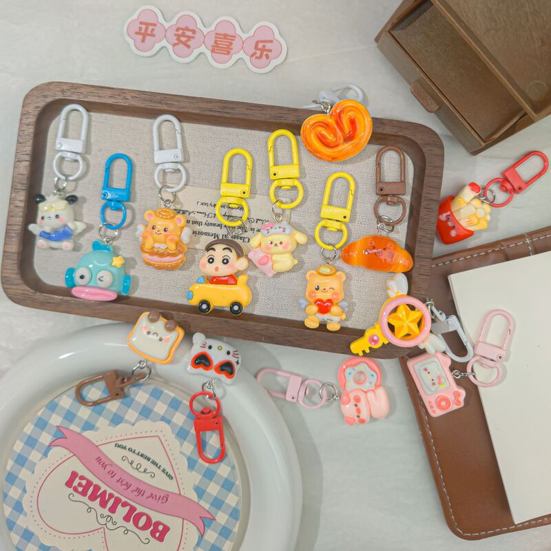 M39 Cartoon Earphone Case Accessories Keychain Ins Student Backpack Bell Pendant Gift Backpack Decoration Accessory M39 Cartoon Earphone Case Accessories Keychain Ins Student Backpack Bell Pendant Gift Backpack Decoration Accessory
