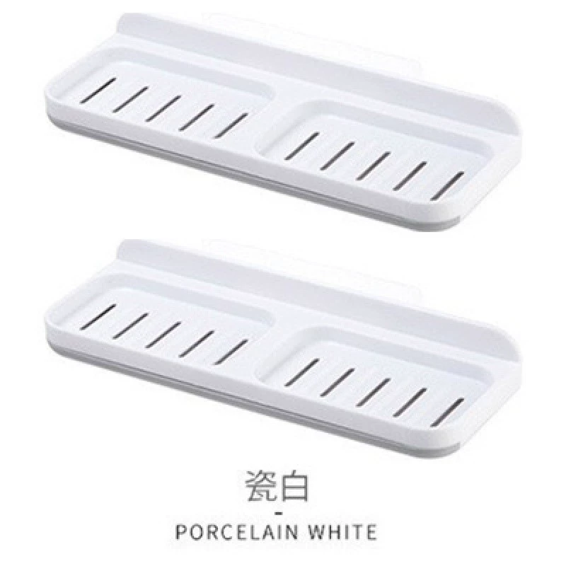 Soap box, soap, shelf household suction cup wall -mounted wall -free bathroom, creative drain, creative drain, storage rack does not accumulate water