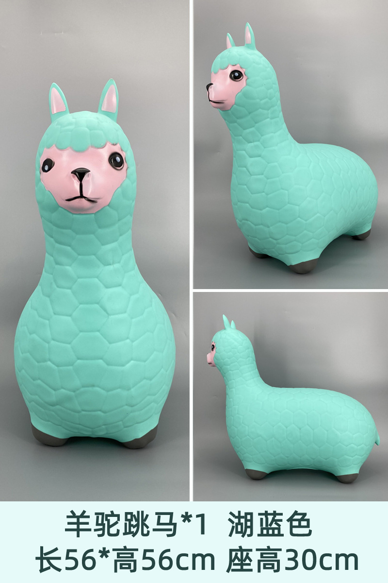 Juguetes de caballo de salto para niños patio de recreo de ranas indoor facilidades de parque de atracciones ranas saltar caballo de salto equipos pequeños al aire libre