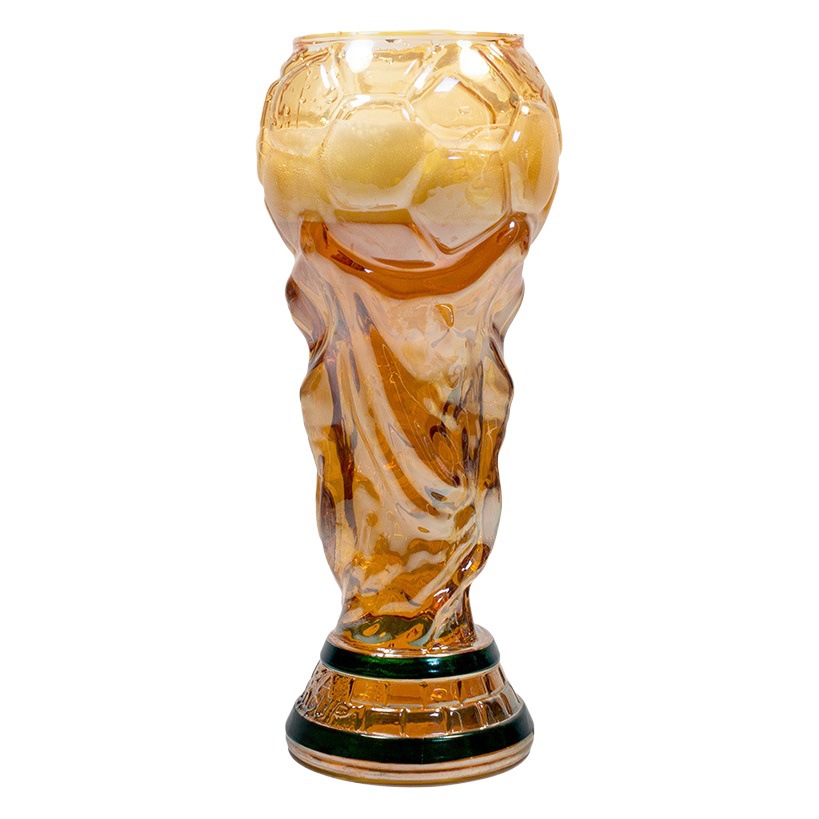 [Venta Directa de Fábrica] Vaso de Cerveza Hercules Copa Mundial de Fútbol Copa de Bar Regalo Empresarial Versión Colorida