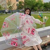 Cartoon automatic umbrella solar-powered, UV sun protection cream, folding high quality tower, fully automatic, UF-protection