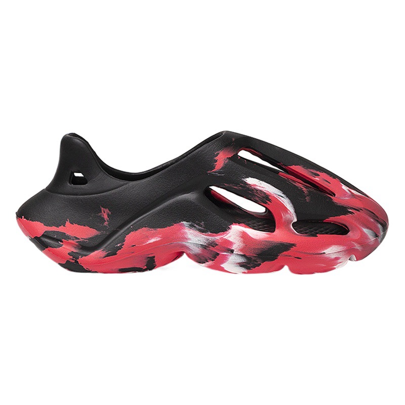 [Producto caliente de comercio exterior] Sandalias de EVA para hombres, zapatillas trbottomyy a juego de colores, zapatos de playa trbottom nacionales creativos, lote de zuecos de suela gruesa