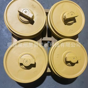 Quanzhou excavator four-wheel belt support wheel bucket tooth driving wheel guide wheel precision casting wheel