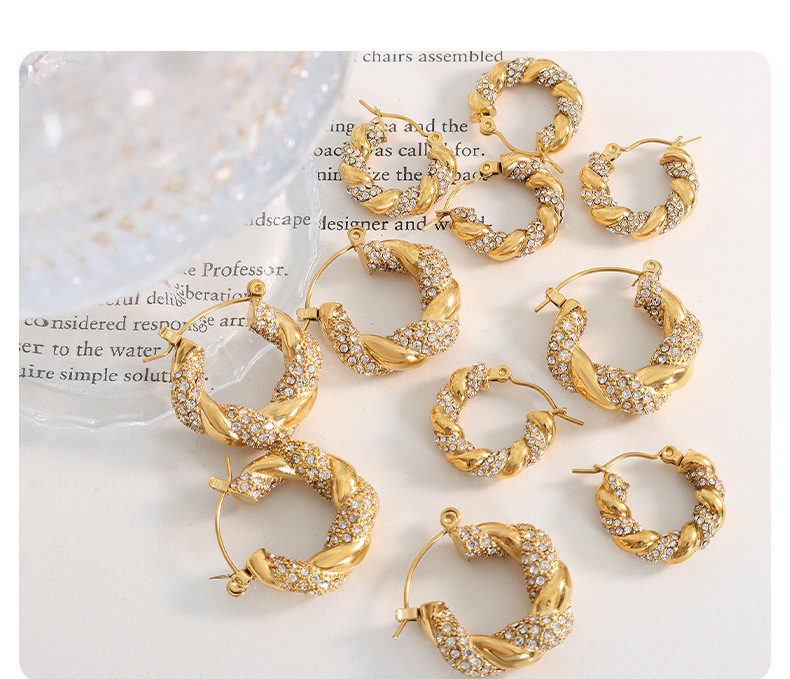 Title 8, Womens Fashion Simple U-shaped Titanium Fried ...