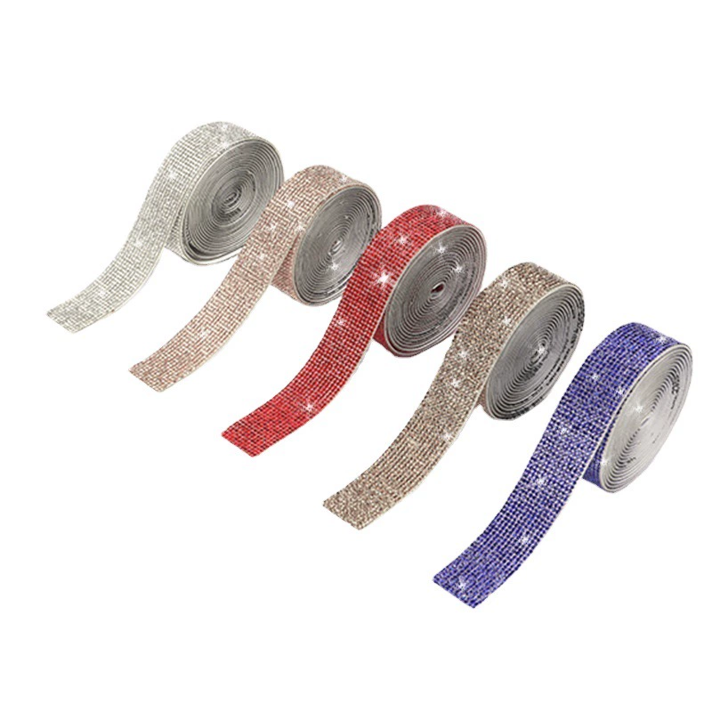 Поставка трансграничных самоклеящихся полосок из страз для декора своими руками, стразовых наклеек для стекла, стразовых наклеек для одежды и обуви, стразовых полосок.