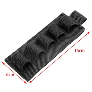Outdoor 5-Hole Shotgun Patch Bag Accessories Multi-Functional Tactical Velcro Bulk Tool Velcro Bullet Bag