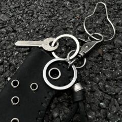 手作りオリジナル手作り牛革ライターケースキーホルダークリエイティブニッチデザインウエストペンダントアクセサリークロスボーダー