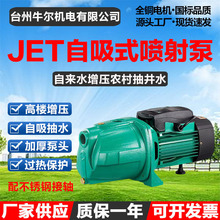 家用JET自吸式喷射泵单相220高层水塔自来水加压泵农村水井抽水泵