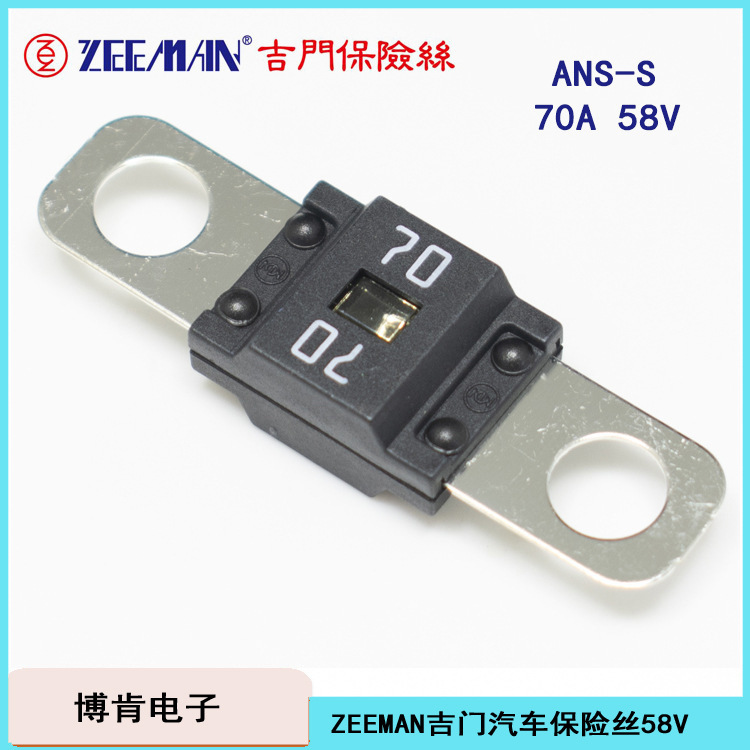 Zeeman吉門自動車ヒューズボルト平板式ヒューズANS-S345678100125200A58V|undefined