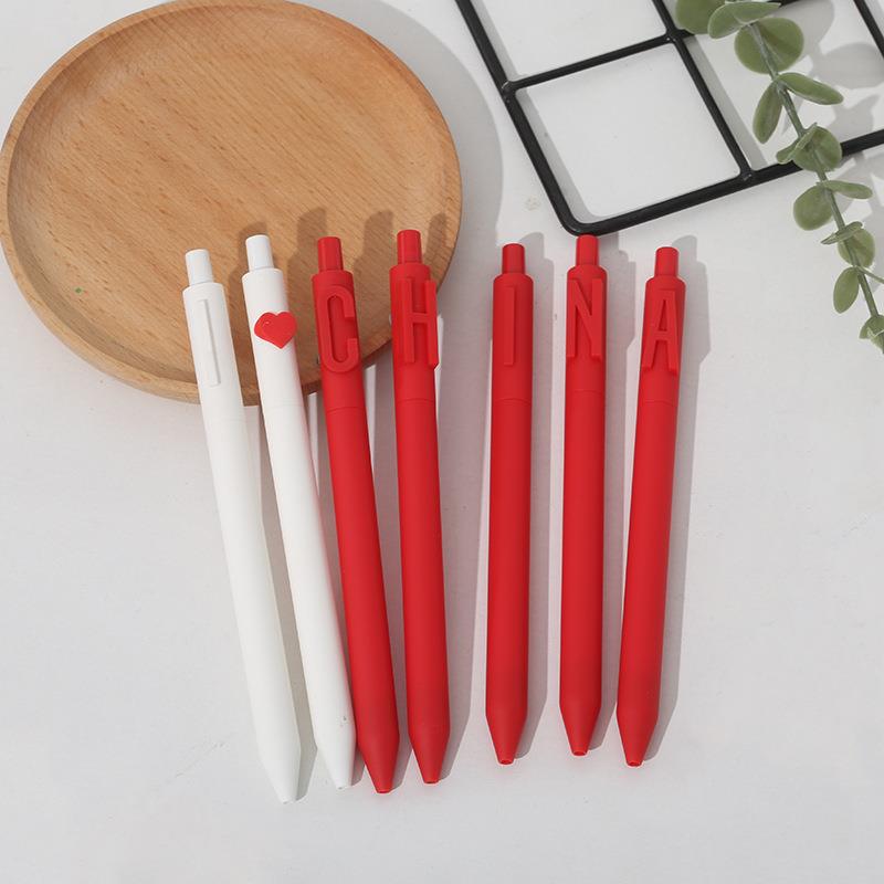 Creative rollerball pen with letters, set 2