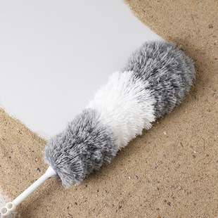Feather Duster Dust Removal Zen Zi Household Ash Sweeping Artifact Electrostatic Adsorption Cleaning Tool Retractable Blanket Cleaning