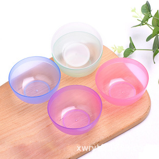 Beauty Salon Supplies DIY Mask Conditioning Spa Essential Oil Tools Plastic Soft Bowl Large and Small Mask Mixing Bowl Factory Direct Sale